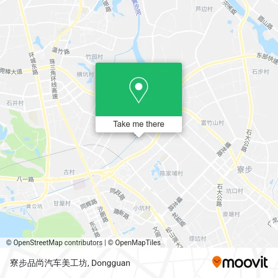 寮步品尚汽车美工坊 map