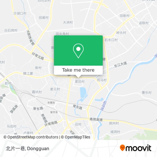 北片一巷 map