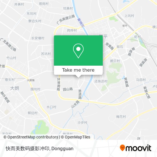 快而美数码摄影冲印 map