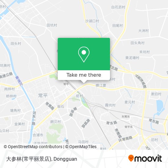 大参林(常平丽景店) map