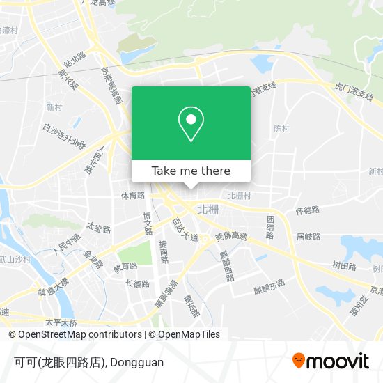 可可(龙眼四路店) map