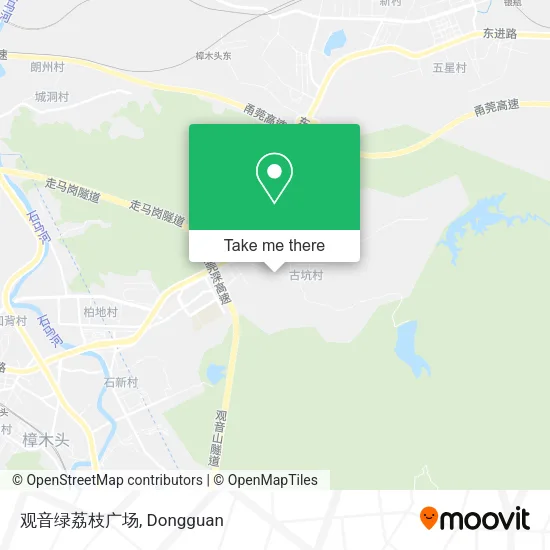 观音绿荔枝广场 map