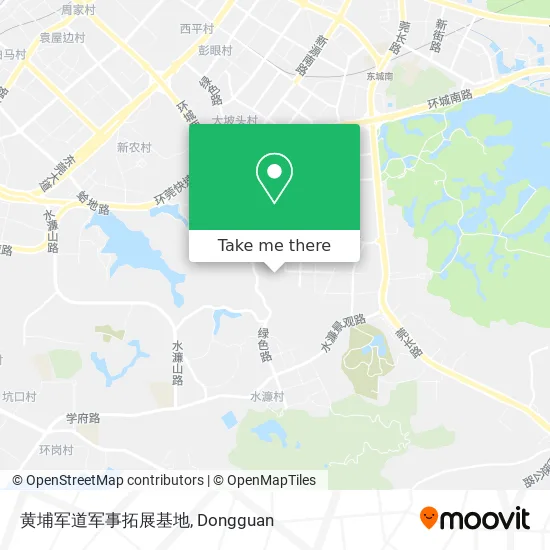 黄埔军道军事拓展基地 map