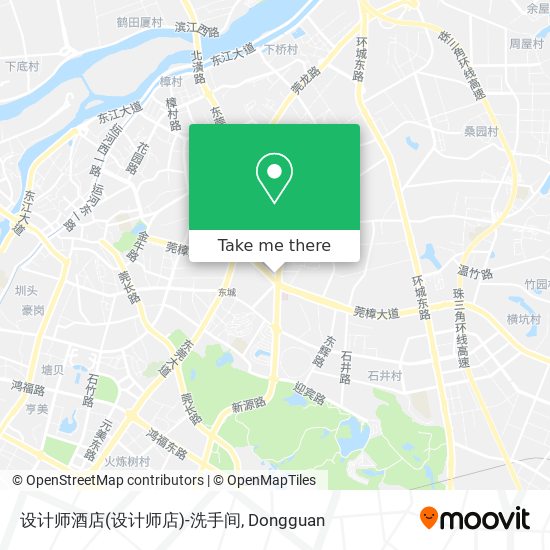 设计师酒店(设计师店)-洗手间 map