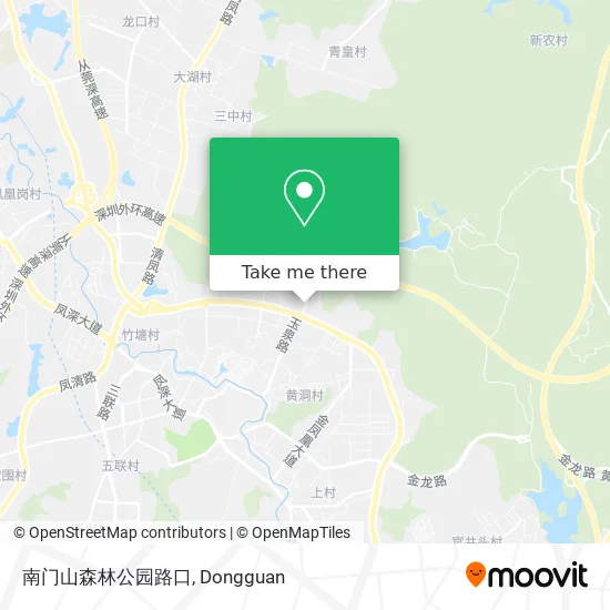 南门山森林公园路口 map