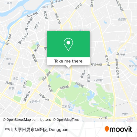 中山大学附属东华医院 map