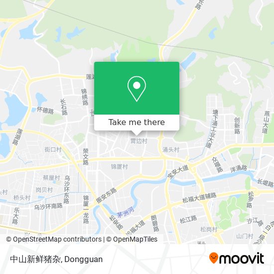 中山新鲜猪杂 map