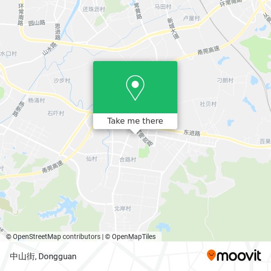 中山街 map