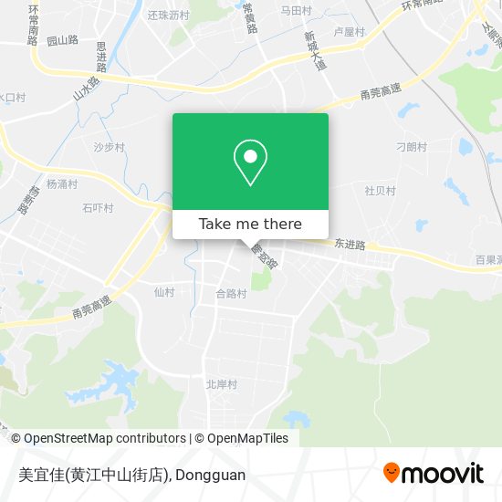 美宜佳(黄江中山街店) map
