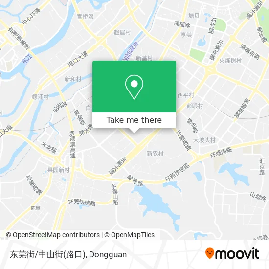 东莞街/中山街(路口) map