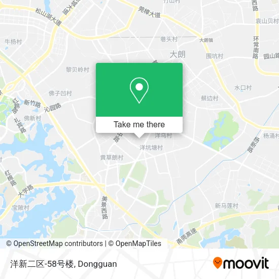 洋新二区-58号楼 map