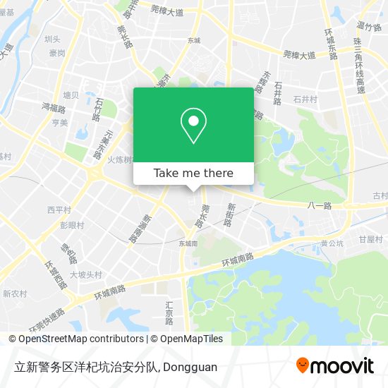 立新警务区洋杞坑治安分队 map