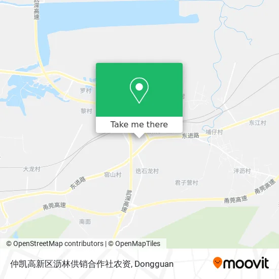 仲凯高新区沥林供销合作社农资 map