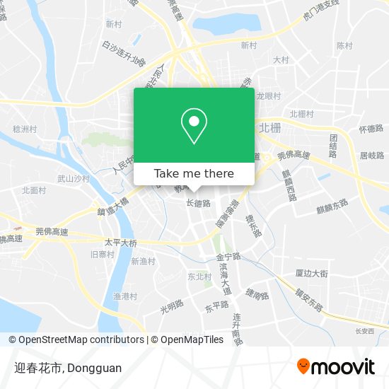 迎春花市 map