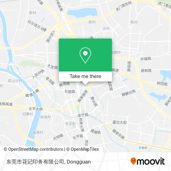 东莞市花记印务有限公司 map