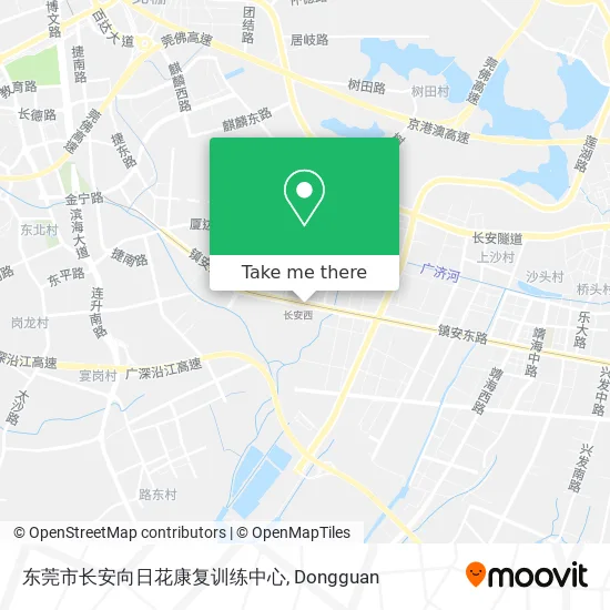 东莞市长安向日花康复训练中心 map