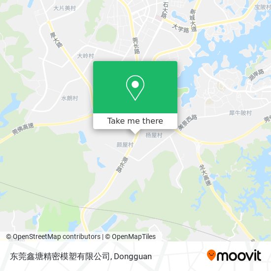 东莞鑫塘精密模塑有限公司 map