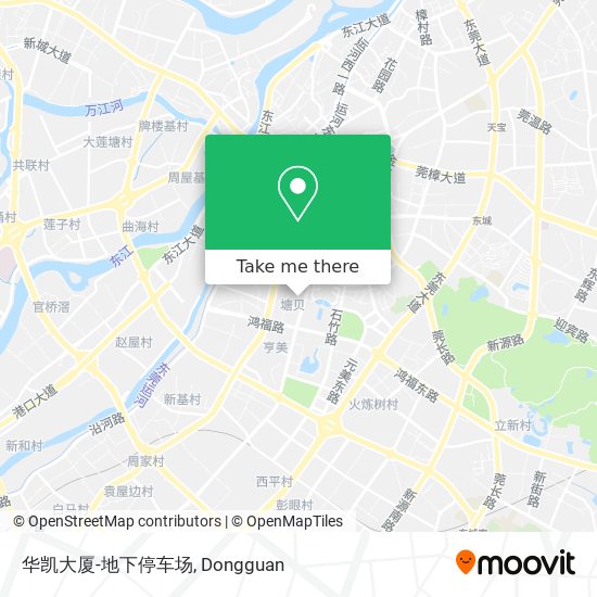 华凯大厦-地下停车场 map