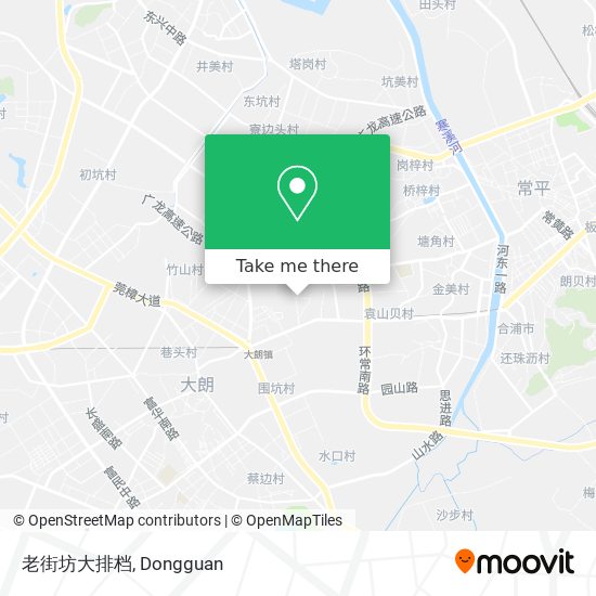 老街坊大排档 map