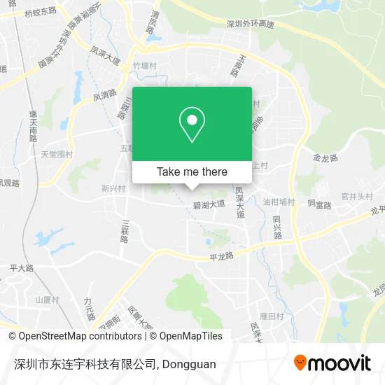 深圳市东连宇科技有限公司 map
