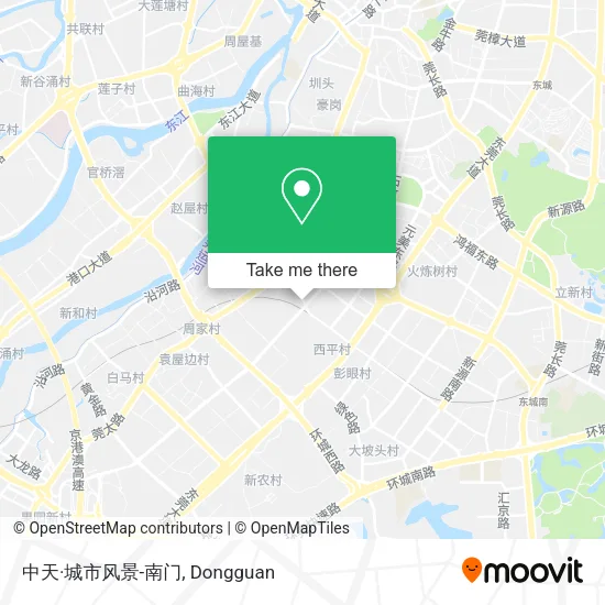 中天·城市风景-南门 map