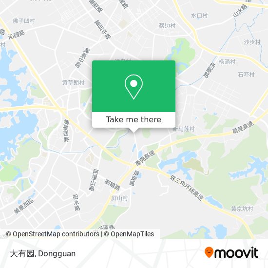 大有园 map