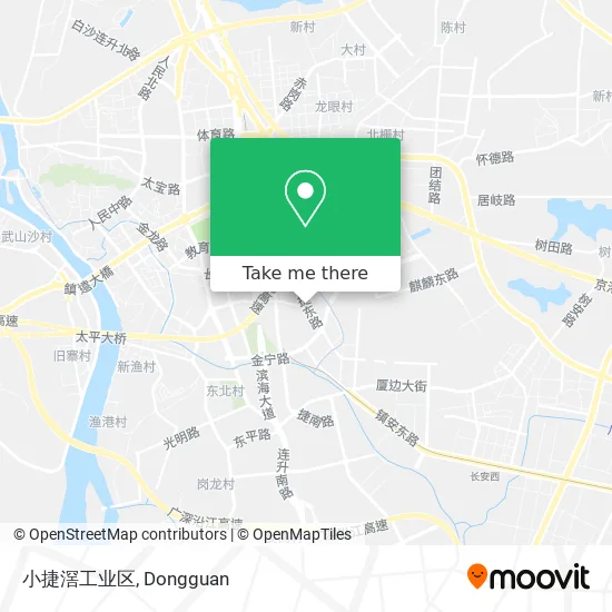 小捷滘工业区 map