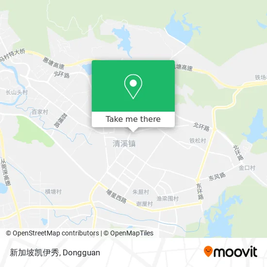 新加坡凯伊秀 map