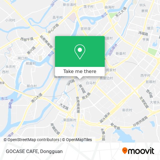 GOCASE CAFE map