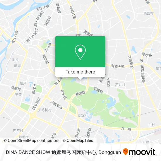 DINA DANCE SHOW 迪娜舞秀国际蹈中心 map