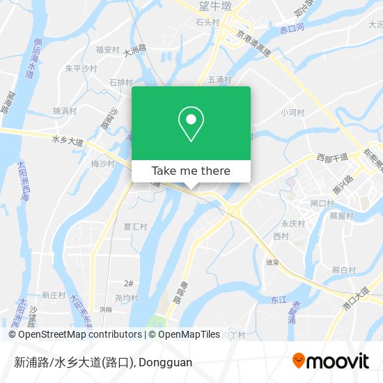 新浦路/水乡大道(路口) map