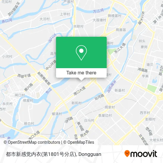 都市新感觉内衣(第1801号分店) map