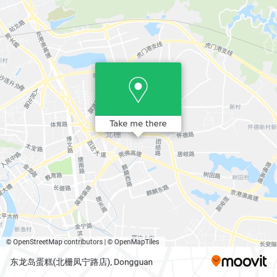 东龙岛蛋糕(北栅凤宁路店) map