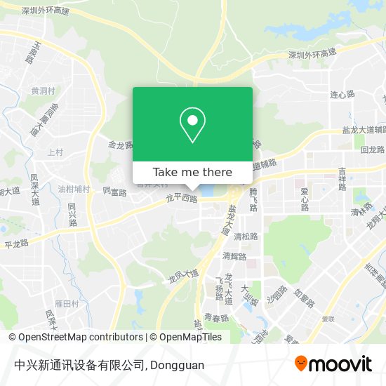 中兴新通讯设备有限公司 map