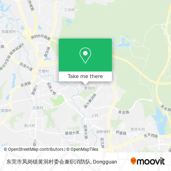 东莞市凤岗镇黄洞村委会兼职消防队 map