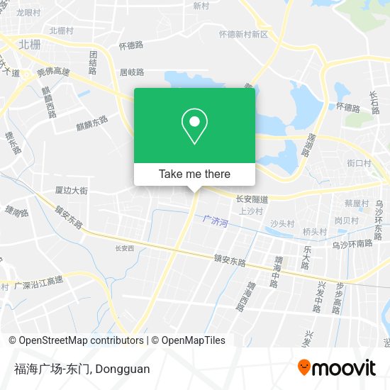福海广场-东门 map