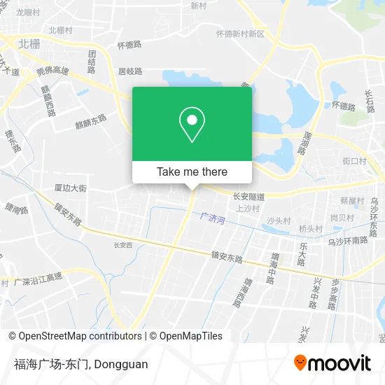 福海广场-东门 map