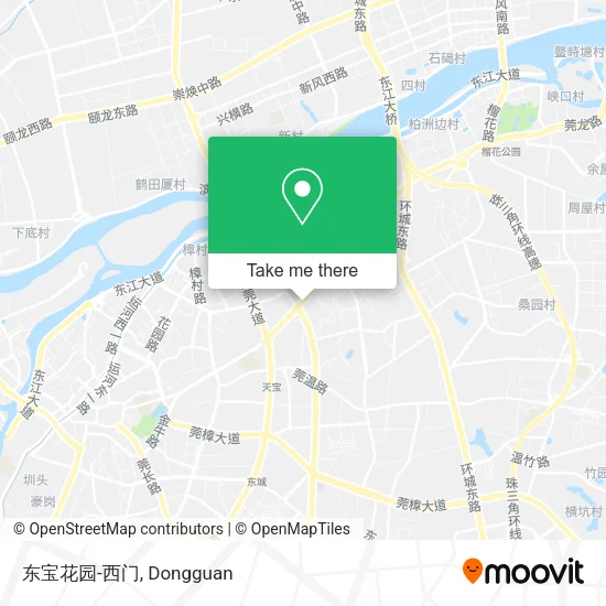 东宝花园-西门 map