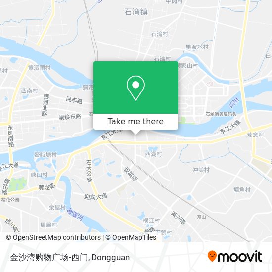 金沙湾购物广场-西门 map