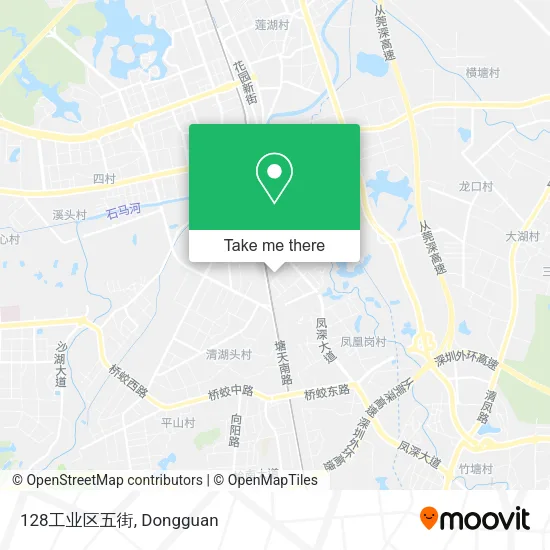 128工业区五街 map