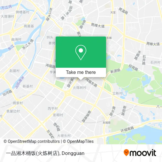 一品湘木桶饭(火炼树店) map