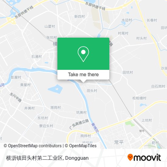 横沥镇田头村第二工业区 map
