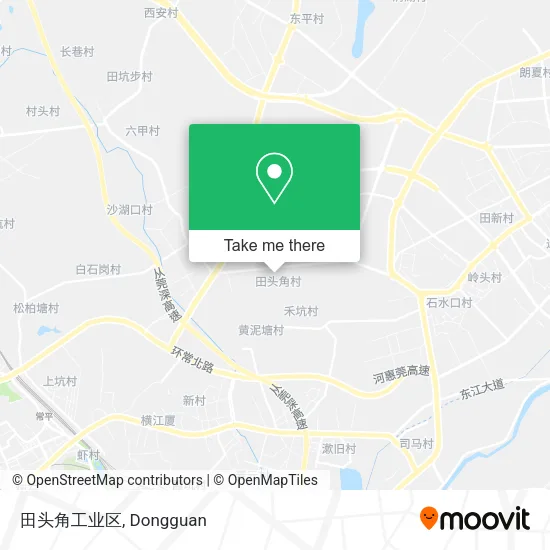 田头角工业区 map