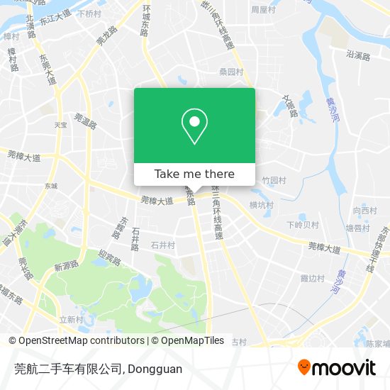 莞航二手车有限公司 map