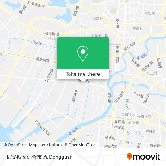 长安振安综合市场 map