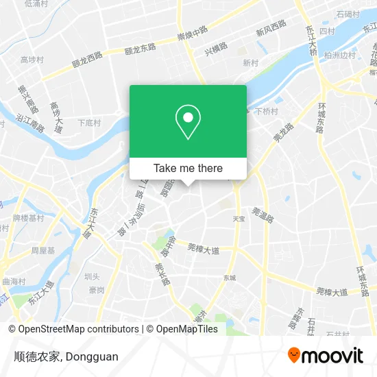 顺德农家 map