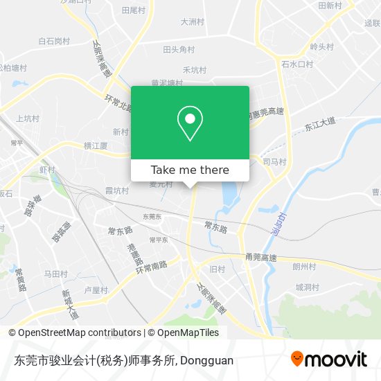 东莞市骏业会计(税务)师事务所 map