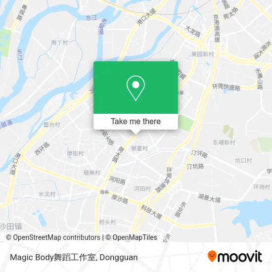 Magic Body舞蹈工作室 map