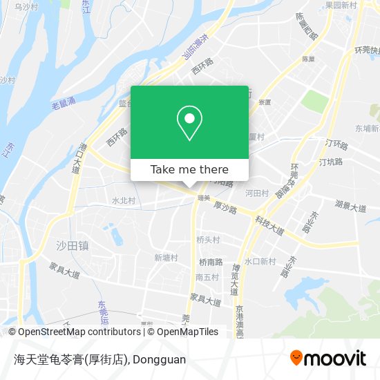 海天堂龟苓膏(厚街店) map