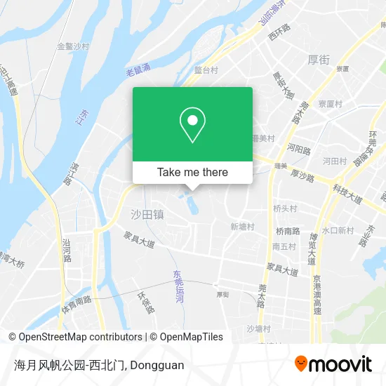 海月风帆公园-西北门 map